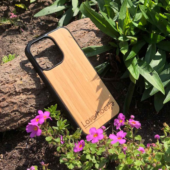 houten hoesje iphone 14