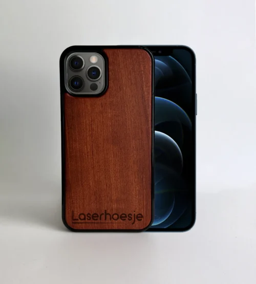 houten rosewood telefoonhoesje iPhone 12 pro